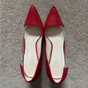 Le Chateau Bold Red Heels